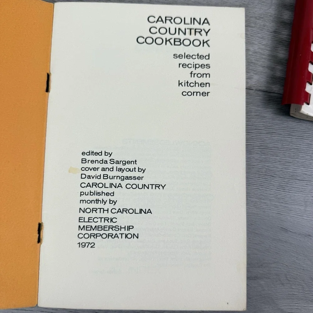 Vintage North Carolina Community Cookbooks Lot 6 Weeksville Jay Wesleyan Scouts